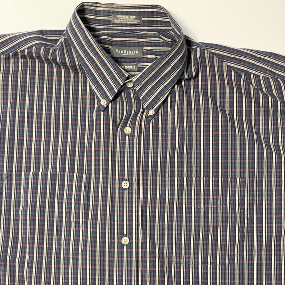 Van Hassan Mens Shirt Size XXL (18-18.5) - Picture 2 of 11